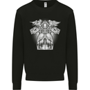Angel of Death Day of the Dead Skull DOTD Mens Sweatshirt Jumper Black
