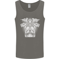 Angel of Death Day of the Dead Skull DOTD Mens Vest Tank Top Charcoal