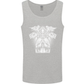 Angel of Death Day of the Dead Skull DOTD Mens Vest Tank Top Sports Grey