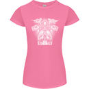Angel of Death Day of the Dead Skull DOTD Womens Petite Cut T-Shirt Azalea