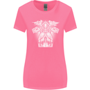 Angel of Death Day of the Dead Skull DOTD Womens Wider Cut T-Shirt Azalea