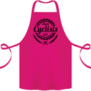 Angry Cyclist Cyclist Funny Bicycle Bike Cotton Apron 100% Organic Pink