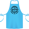Angry Cyclist Cyclist Funny Bicycle Bike Cotton Apron 100% Organic Turquoise