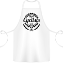 Angry Cyclist Cyclist Funny Bicycle Bike Cotton Apron 100% Organic White