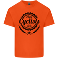 Angry Cyclist Cyclist Funny Bicycle Bike Kids T-Shirt Childrens Orange