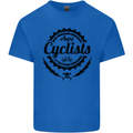 Angry Cyclist Cyclist Funny Bicycle Bike Kids T-Shirt Childrens Royal Blue