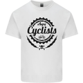 Angry Cyclist Cyclist Funny Bicycle Bike Kids T-Shirt Childrens White