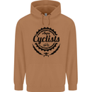 Angry Cyclist Cyclist Funny Bicycle Bike Mens 80% Cotton Hoodie Caramel Latte