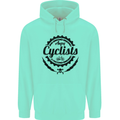 Angry Cyclist Cyclist Funny Bicycle Bike Mens 80% Cotton Hoodie Peppermint