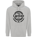 Angry Cyclist Cyclist Funny Bicycle Bike Mens 80% Cotton Hoodie Sports Grey