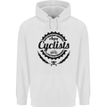 Angry Cyclist Cyclist Funny Bicycle Bike Mens 80% Cotton Hoodie White