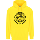 Angry Cyclist Cyclist Funny Bicycle Bike Mens 80% Cotton Hoodie Yellow