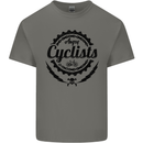 Angry Cyclist Cyclist Funny Bicycle Bike Mens Cotton T-Shirt Tee Top Charcoal