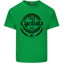 Angry Cyclist Cyclist Funny Bicycle Bike Mens Cotton T-Shirt Tee Top Irish Green