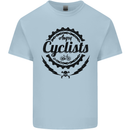 Angry Cyclist Cyclist Funny Bicycle Bike Mens Cotton T-Shirt Tee Top Light Blue