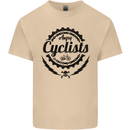 Angry Cyclist Cyclist Funny Bicycle Bike Mens Cotton T-Shirt Tee Top Sand