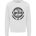 Angry Cyclist Cyclist Funny Bicycle Bike Mens Sweatshirt Jumper White