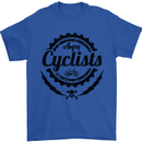 Angry Cyclist Cyclist Funny Bicycle Bike Mens T-Shirt Cotton Gildan Royal Blue