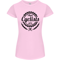 Angry Cyclist Cyclist Funny Bicycle Bike Womens Petite Cut T-Shirt Light Pink