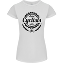 Angry Cyclist Cyclist Funny Bicycle Bike Womens Petite Cut T-Shirt White