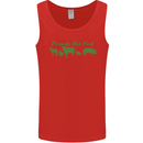 Animals Are Friends Not Food Vegan Mens Vest Tank Top Red