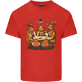 Animals Funny Wildlife Poker Game Cards Kids T-Shirt Childrens Red