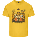 Animals Funny Wildlife Poker Game Cards Kids T-Shirt Childrens Yellow
