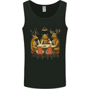 Animals Funny Wildlife Poker Game Cards Mens Vest Tank Top Black