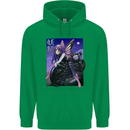 Anime Fairy Biker Japan Motorbike Motorcyle Childrens Kids Hoodie Irish Green