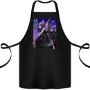 Anime Fairy Biker Japan Motorbike Motorcyle Cotton Apron 100% Organic Black