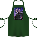 Anime Fairy Biker Japan Motorbike Motorcyle Cotton Apron 100% Organic Forest Green