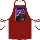 Anime Fairy Biker Japan Motorbike Motorcyle Cotton Apron 100% Organic Maroon