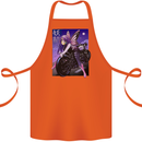 Anime Fairy Biker Japan Motorbike Motorcyle Cotton Apron 100% Organic Orange