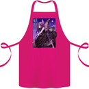 Anime Fairy Biker Japan Motorbike Motorcyle Cotton Apron 100% Organic Pink