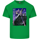 Anime Fairy Biker Japan Motorbike Motorcyle Kids T-Shirt Childrens Irish Green