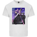 Anime Fairy Biker Japan Motorbike Motorcyle Kids T-Shirt Childrens White