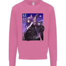 Anime Fairy Biker Japan Motorbike Motorcyle Mens Sweatshirt Jumper Azalea