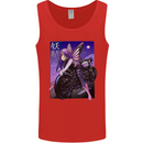 Anime Fairy Biker Japan Motorbike Motorcyle Mens Vest Tank Top Red
