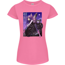 Anime Fairy Biker Japan Motorbike Motorcyle Womens Petite Cut T-Shirt Azalea