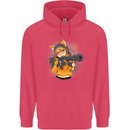 Anime Gun Girl Childrens Kids Hoodie Heliconia