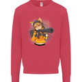 Anime Gun Girl Kids Sweatshirt Jumper Heliconia