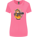 Anime Gun Girl Womens Wider Cut T-Shirt Azalea
