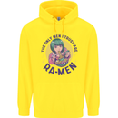 Anime Ra Men Childrens Kids Hoodie Yellow