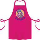 Anime Ra Men Cotton Apron 100% Organic Pink