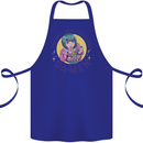 Anime Ra Men Cotton Apron 100% Organic Royal Blue