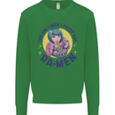 Anime Ra Men Kids Sweatshirt Jumper Irish Green