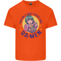 Anime Ra Men Kids T-Shirt Childrens Orange