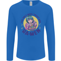 Anime Ra Men Mens Long Sleeve T-Shirt Royal Blue