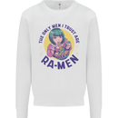 Anime Ra Men Mens Sweatshirt Jumper White