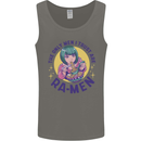 Anime Ra Men Mens Vest Tank Top Charcoal